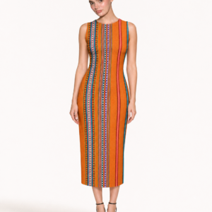 Vestido Anaranjado